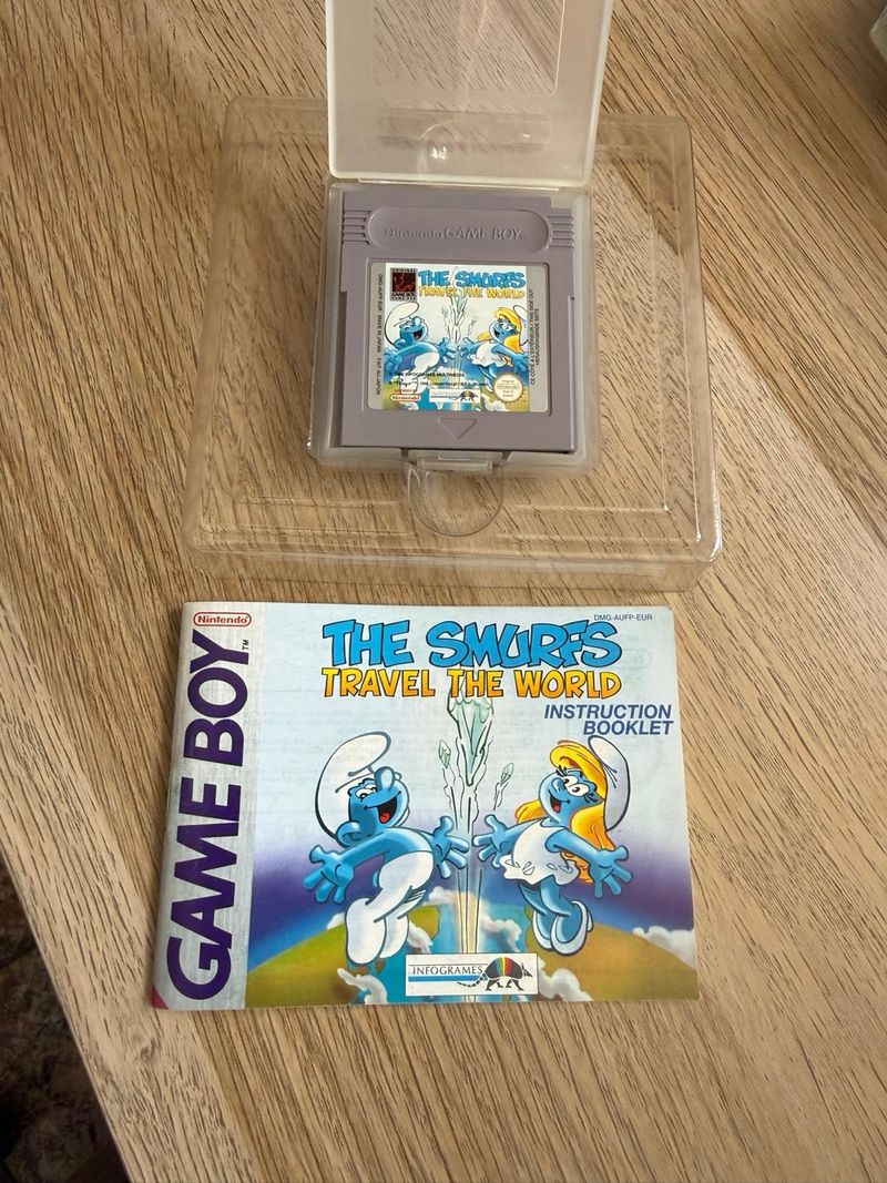 The Smurfs Travel the World Game Boy afbeelding 8