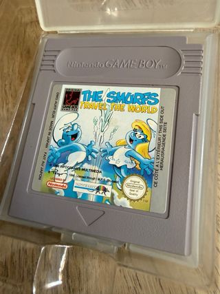 The Smurfs Travel the World Game Boy