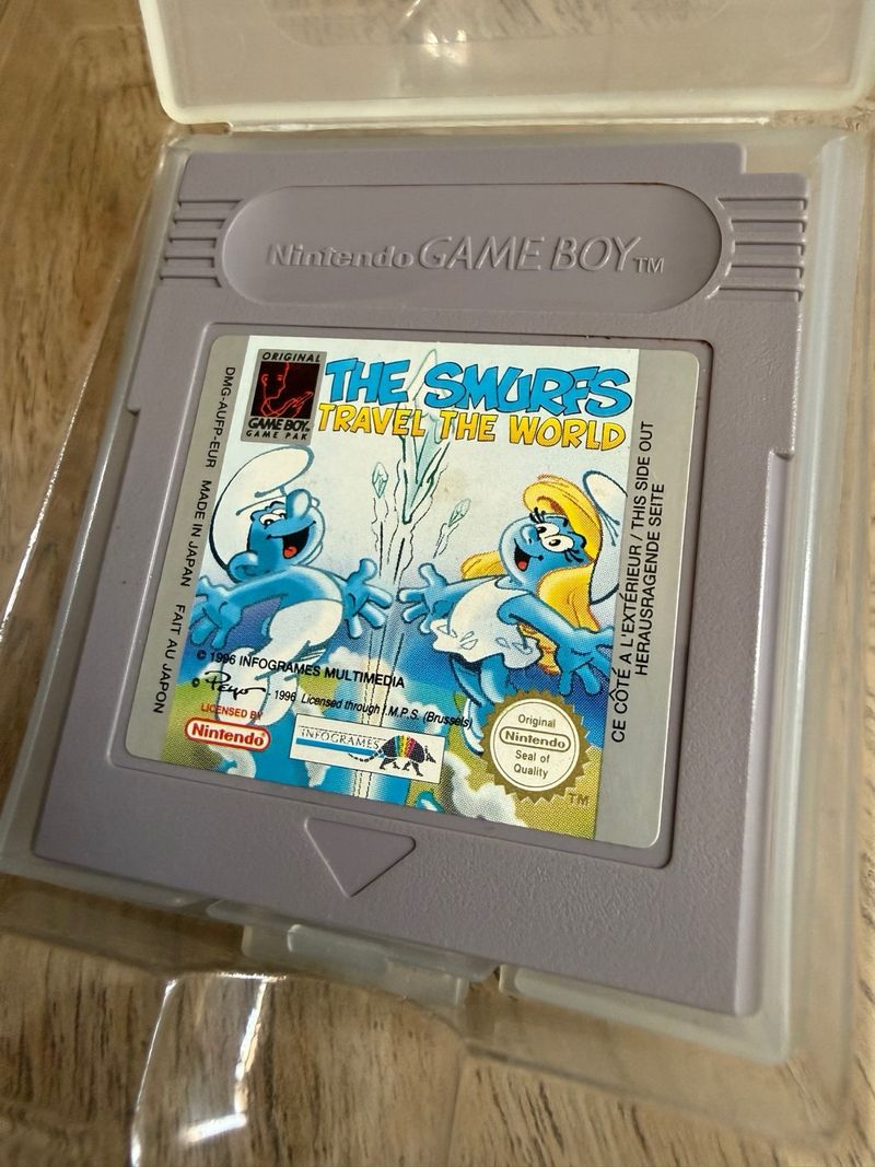 The Smurfs Travel the World Game Boy afbeelding 9
