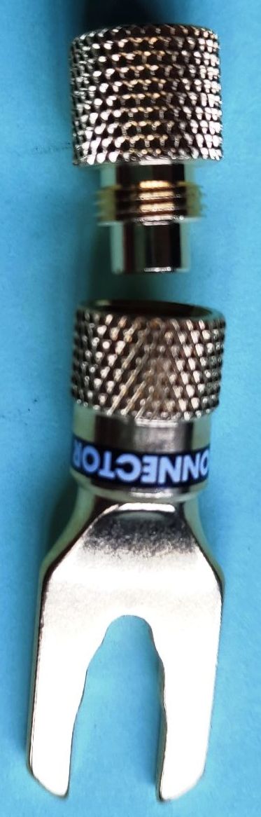 LOTE 8 TERMINALES CABLE ALTAVOZ GOLD afbeelding 3