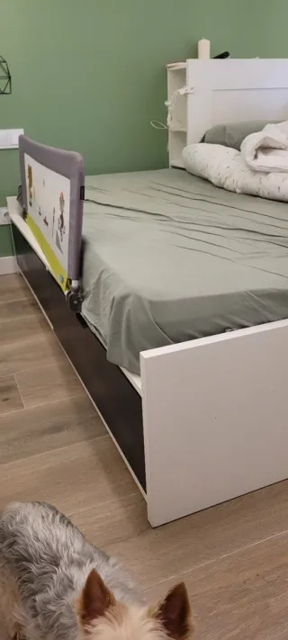 Cama individual 90 cm.