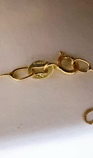 Collana con ciondolo a cuore oro giallo 18kt 750