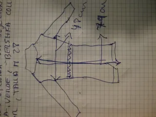 Chaqueta Bershka 3/4 Talla M