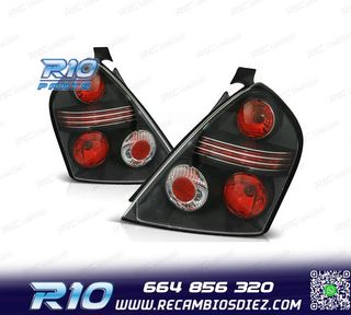 PILOTOS FIAT STILO 01-08 ROJO FONDO NEGRO