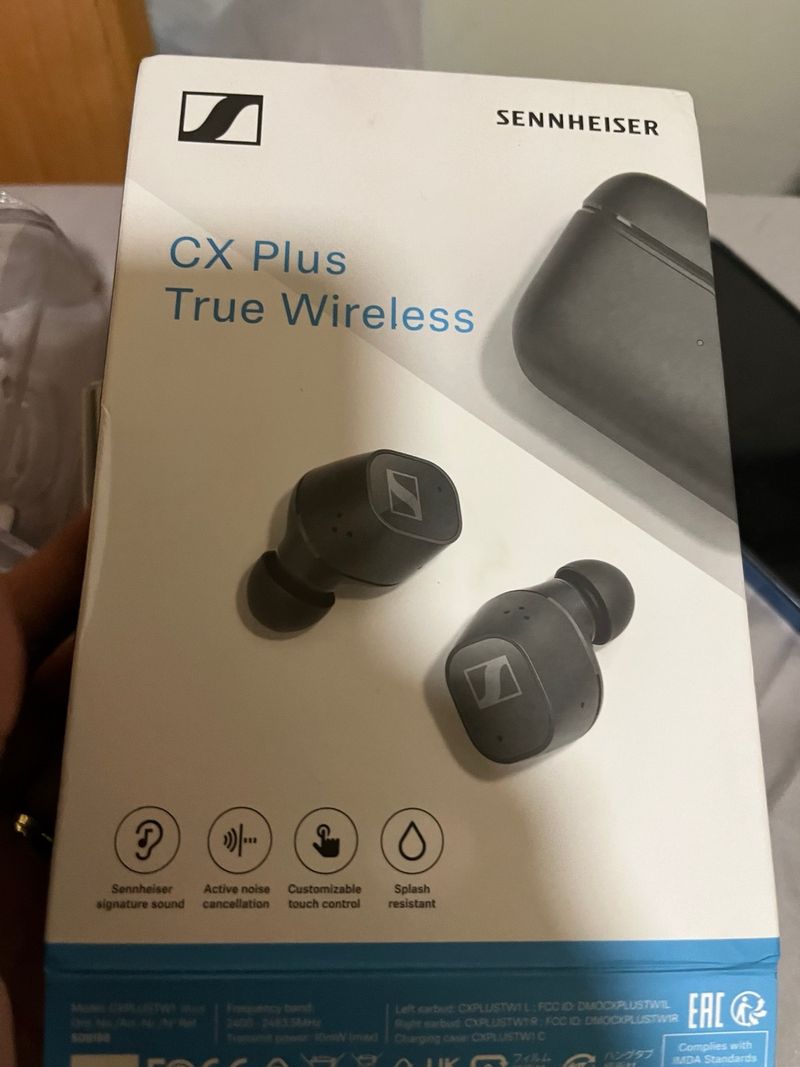 Sennheiser CX Plus True Wireless Negros