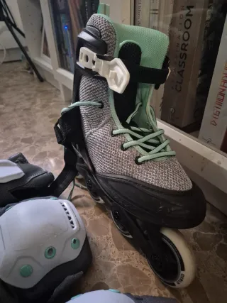 Kit Patines en Línea y Protecciones