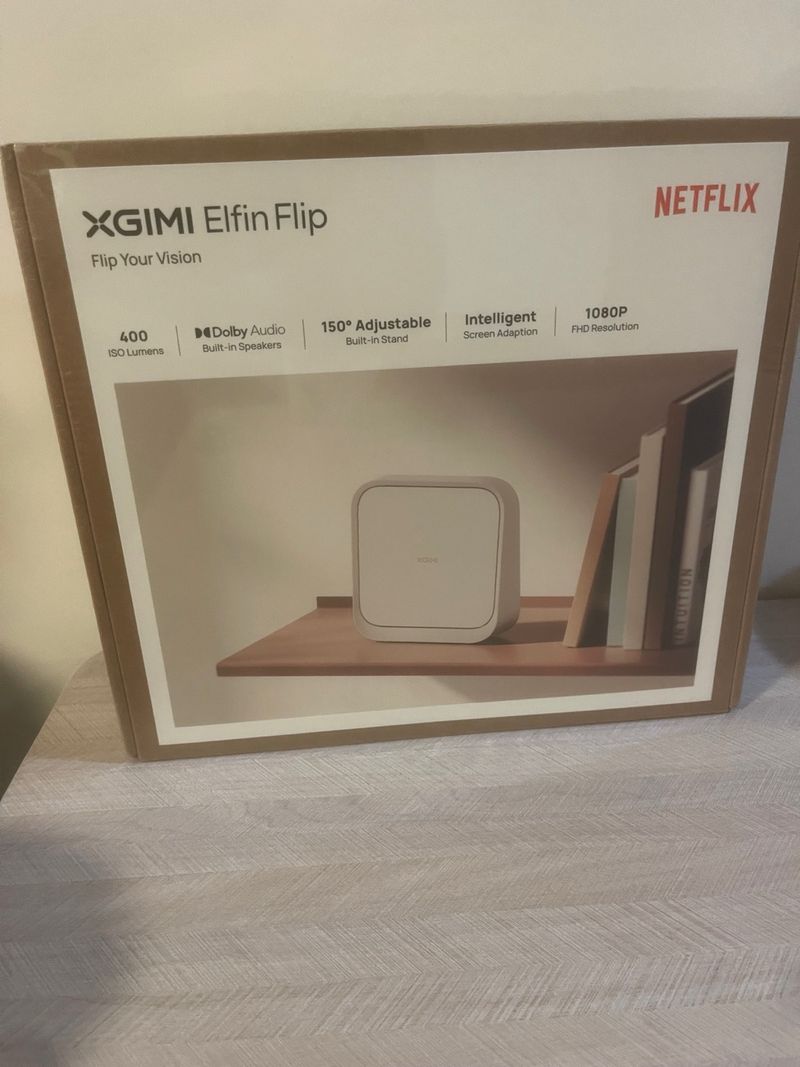 Proyector XGIMI Elfin Flip Beige
