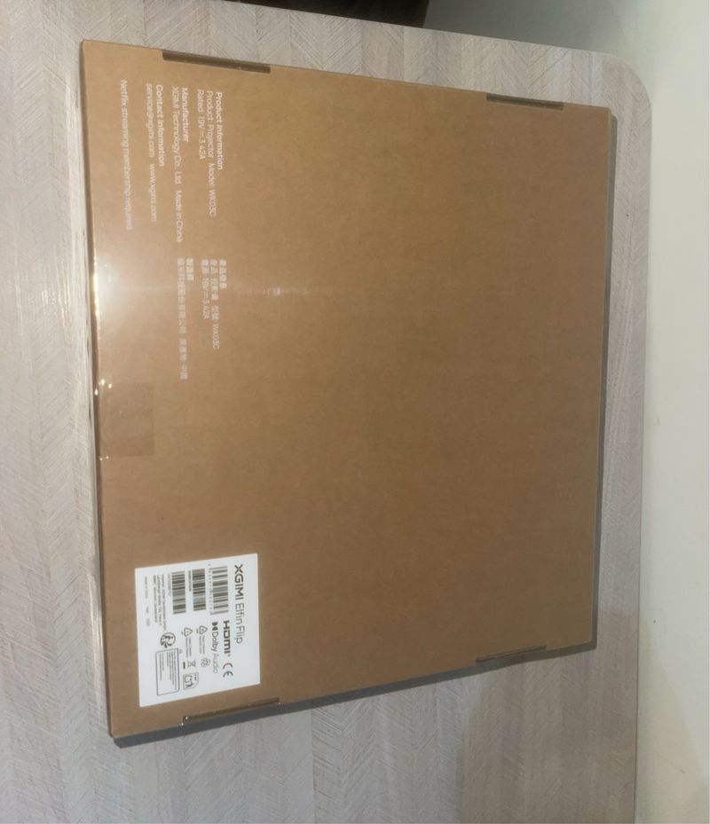 Proyector XGIMI Elfin Flip Beige afbeelding 3