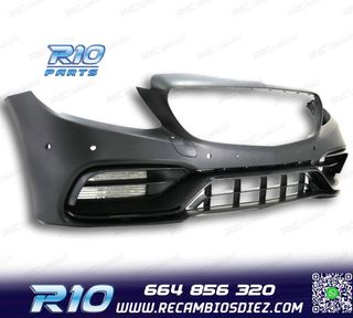 PARAGOLPES DELANTERO MERCEDES CLASE C W205 18-21 LOOK AMG C6
