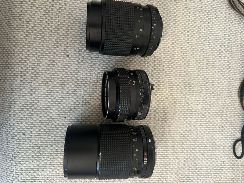 3 Objetivos Konica de los años 70/80 afbeelding 2