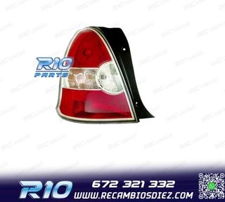 PILOTO IZQ HYUNDAI ACCENT 3P 06-11 BLANCO + ROJO