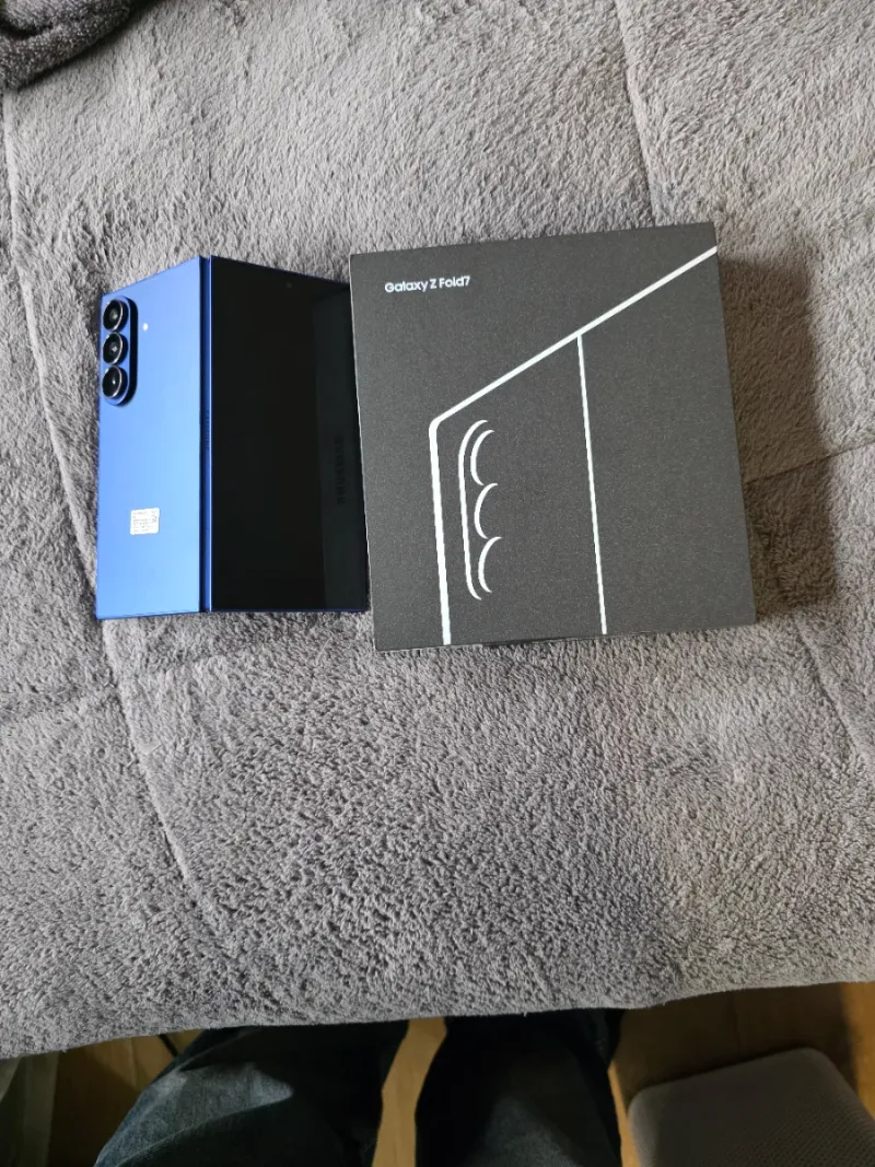 Vendo o cambio Samsung Galaxy Z Fold 7 Azul afbeelding 5