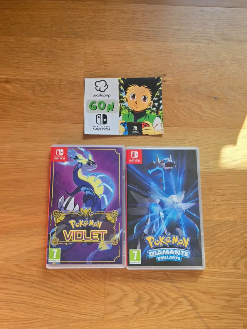 Pack Juegos Pokémon Violet y Diamante Brillante