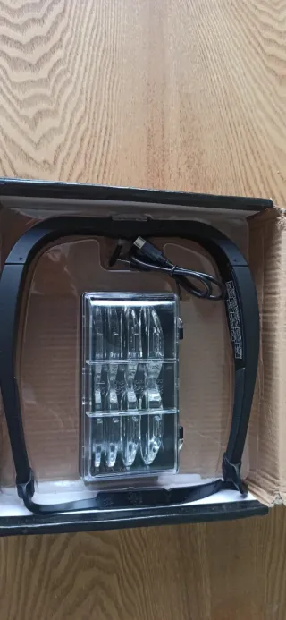 Gafas lupa LED recargables