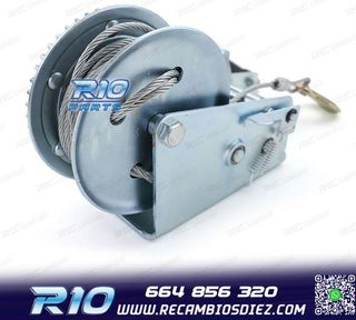 CABRESTANTE PROFESIONAL 1500KG Y 10 METROS