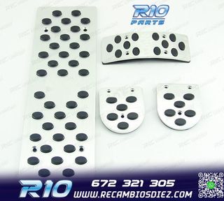 PEDALES AUDI LOOK S-LINE MANUAL