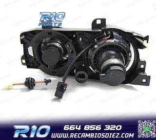 FAROS BMW E34 88-95 E32 86-94 FONDO NEGRO