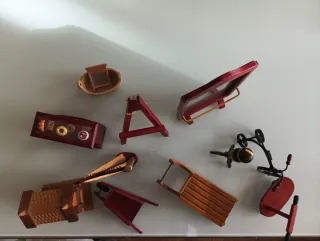 Lote Casa Muñecas Miniaturas