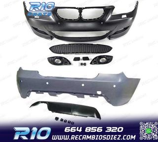 KIT PARAGOLPES BMW E60 03-07 LOOK M5 PDC SRA