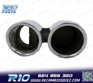 KIT ESCAPE BMW F30 F31 LOOK M3 COLAS DOBLES AMBOS LADOS