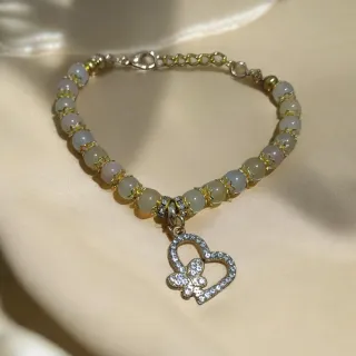 Bracciale Madeforyou con cuore e cristalli