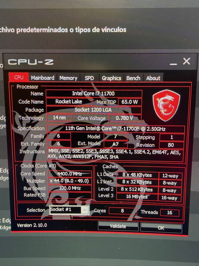 PC Gaming i7-11700F RTX 3060 12GB 32GB RAM DDR4 afbeelding 3