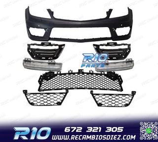 PARAGOLPES DELANTERO MERCEDES CLASE C W204 11-14 LOOK AMG C6