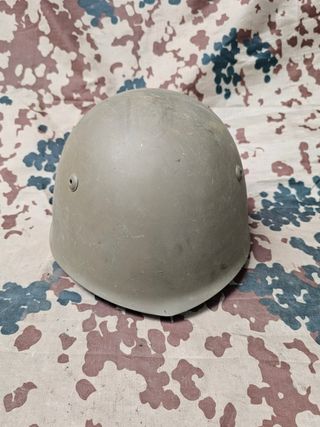 WW2 - Elmetto ITALIANO M33 senza anellini tg. 55 @