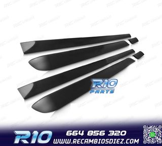 MOLDURAS LATERALES DE PUERTA BMW E46 SEDAN TOURING LOOK M3