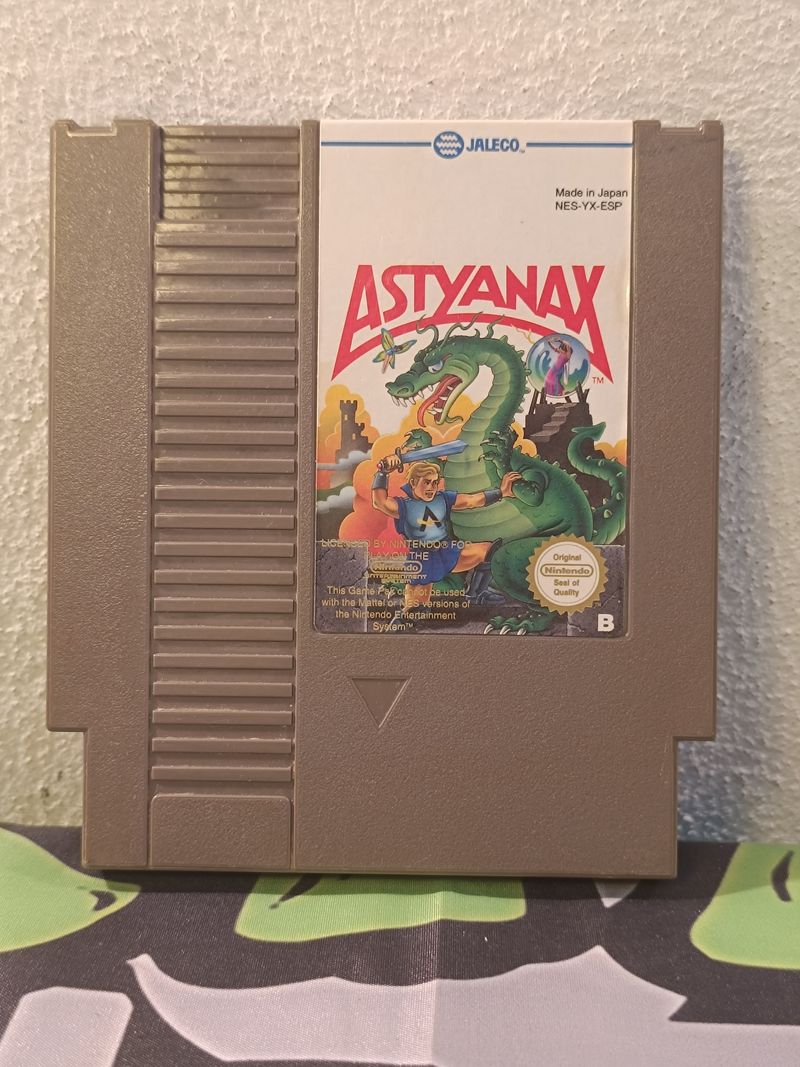 Juego Astyanax Nintendo Nes Pal Esp + Funda