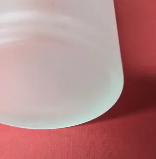 Bicchieri vetro satinato