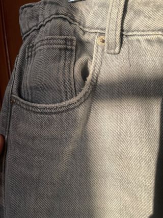 Pantalón recto gris Zara talla 11-12