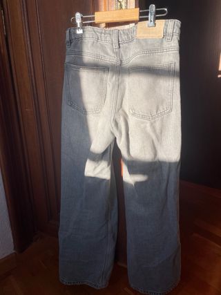 Pantalón recto gris Zara talla 11-12