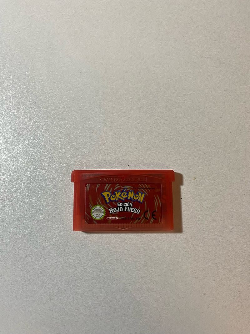Pokemon Rojo Fuego GBA Edición