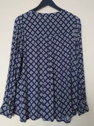 Blusa Tex Viscosa Estampada T.46-48