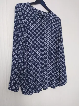 Blusa Tex Viscosa Estampada T.46-48