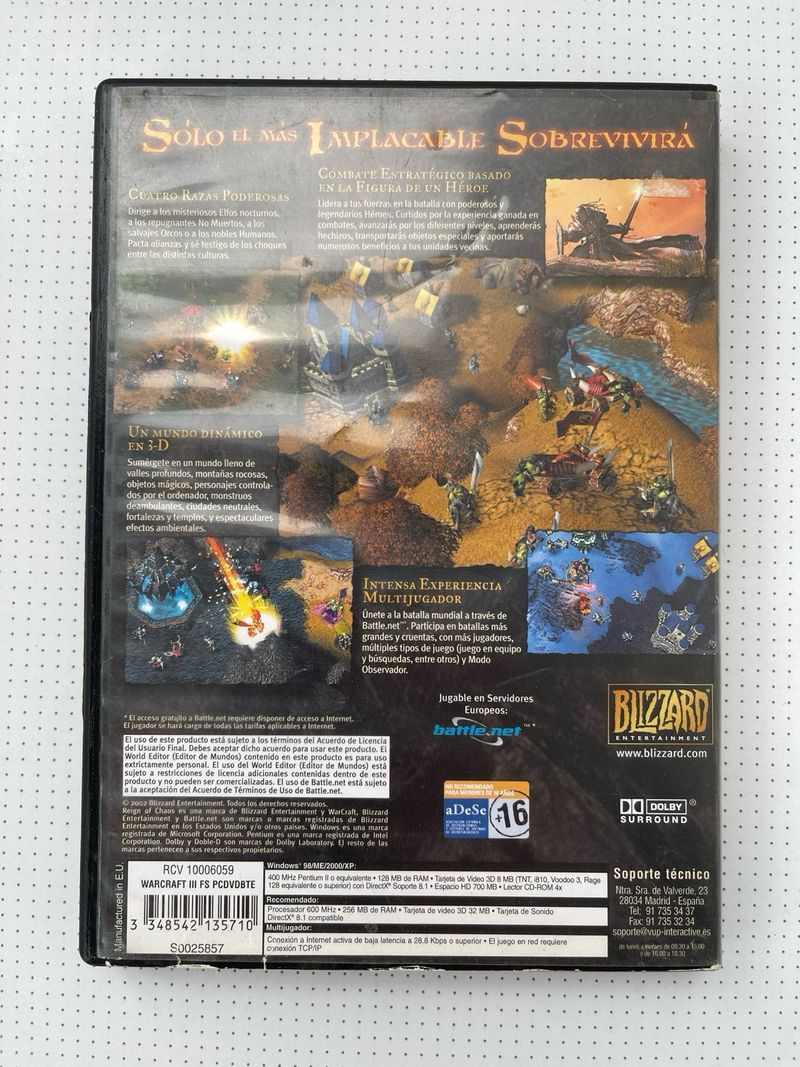 Warcraft 3 Reign of Chaos PC Juego afbeelding 4