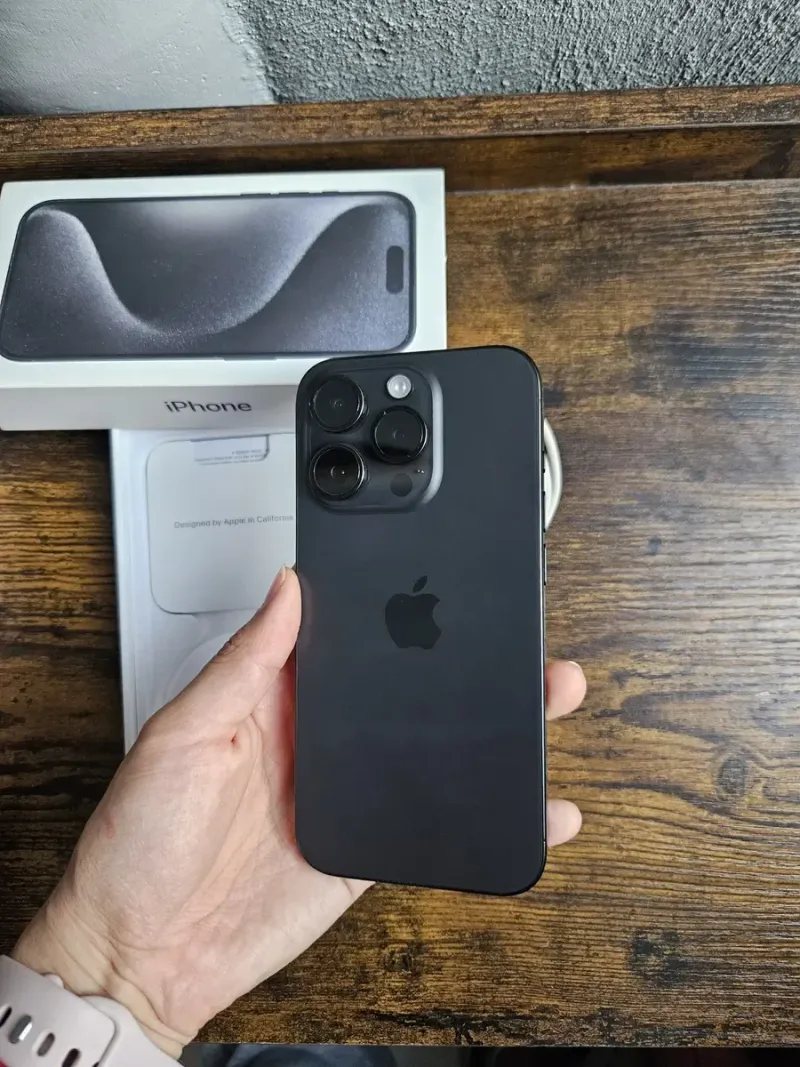 iPhone 15 Pro 256GB Negro afbeelding 5