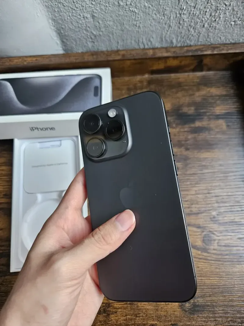 iPhone 15 Pro 256GB Negro afbeelding 6