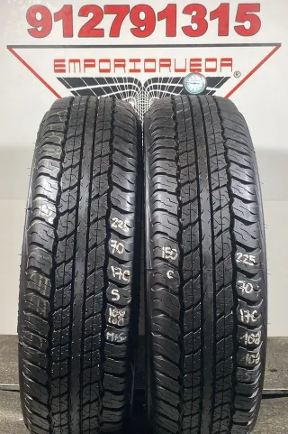 225 70 17C S DUNLOP RUEDA AL 90% VIDA UTIL