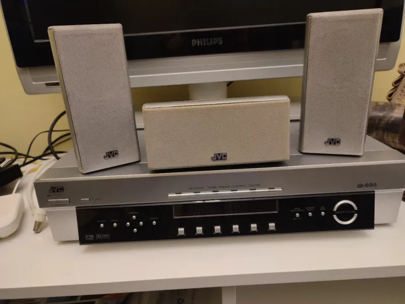 Altavoz JVC Subwoofer Gris Plata afbeelding 3