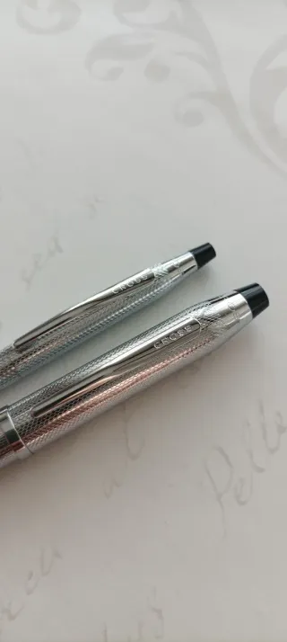 Set Cross Pluma y Bolígrafo Plata