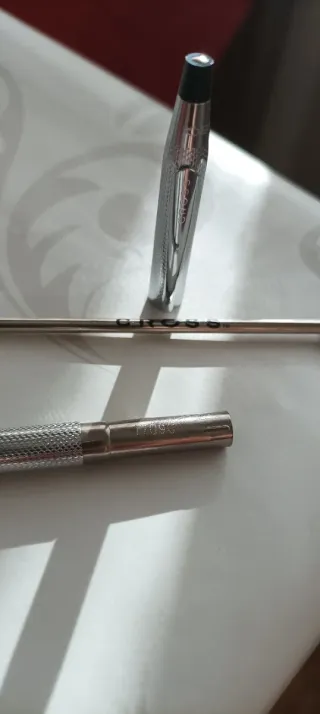 Set Cross Pluma y Bolígrafo Plata