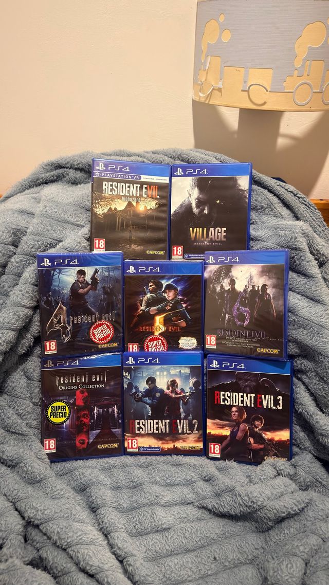 Resident Evil PS4 Colección Completa PRECINTADOS