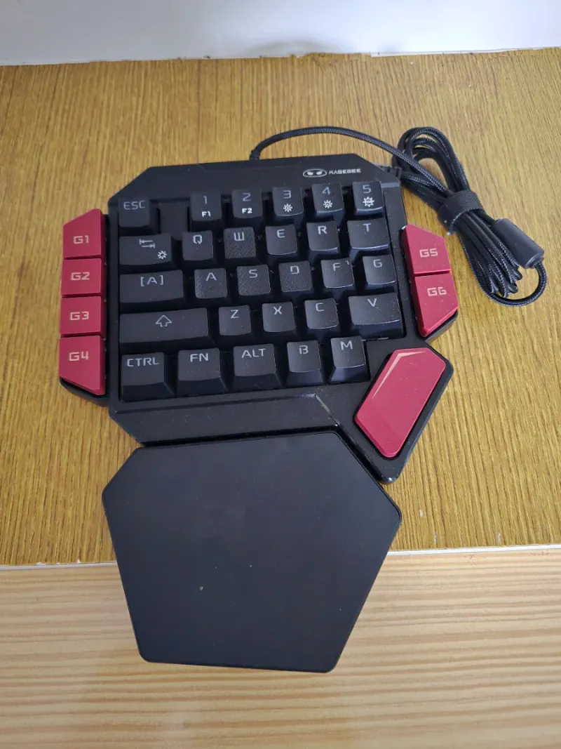 Teclado Gaming Magegee Negro/Rojo