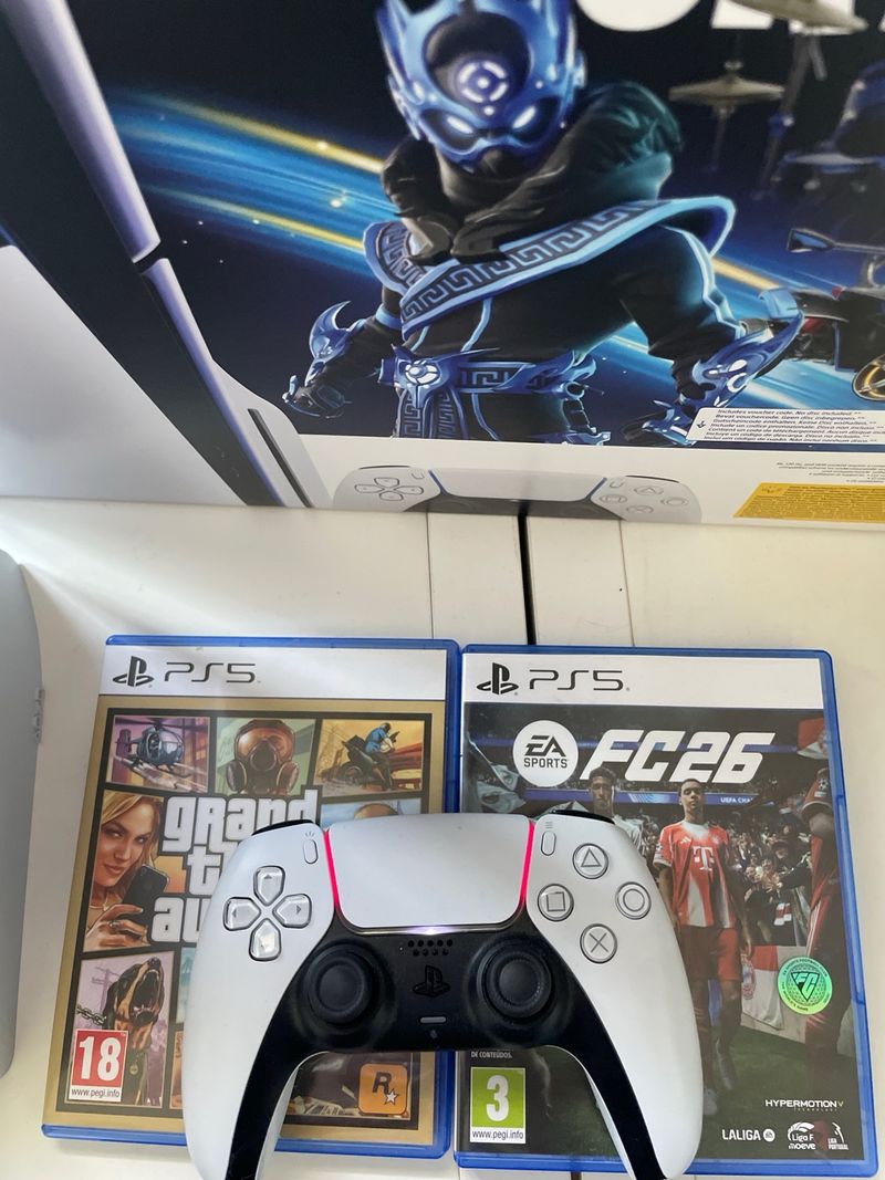 Consola PS5 Disco + Fortnite afbeelding 2