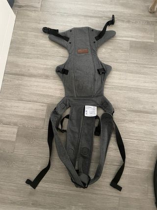 Mochila portabebés gris Jane