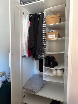 Armario blanco grande seminuevo