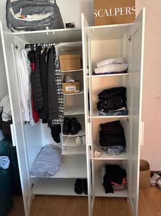 Armario blanco grande seminuevo