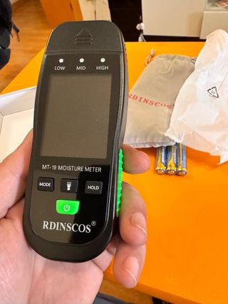 Medidor Humedad Digital RDINSCOS MT19